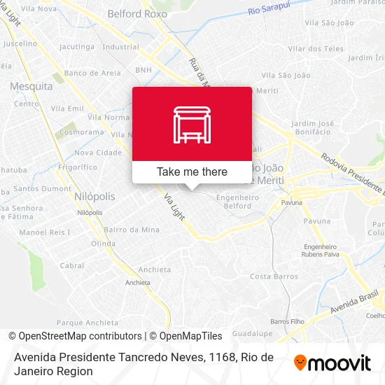 Avenida Presidente Tancredo Neves, 1168 map