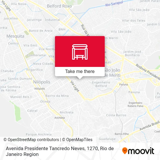 Avenida Presidente Tancredo Neves, 1270 map