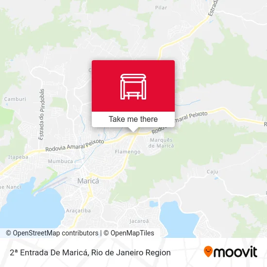 2ª Entrada De Maricá map