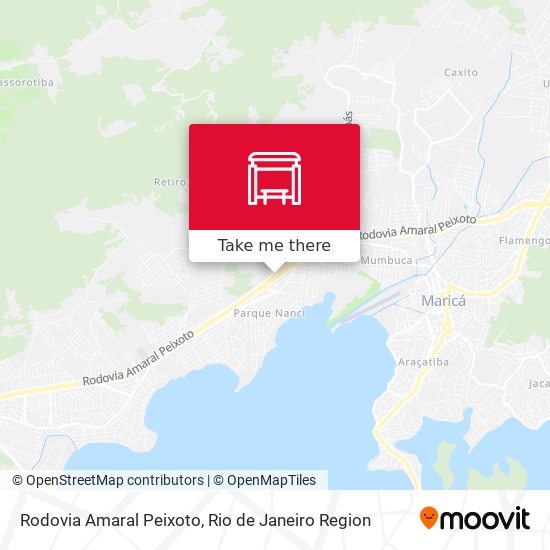 Rodovia Amaral Peixoto map