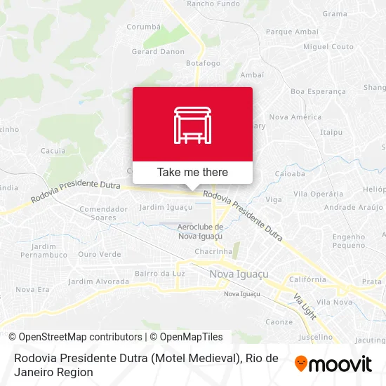 Rodovia Presidente Dutra (Motel Medieval) map