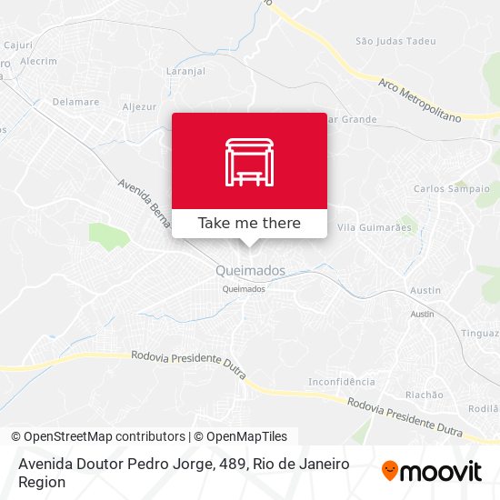 Avenida Doutor Pedro Jorge, 489 map
