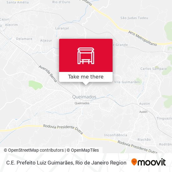 C.E. Prefeito Luiz Guimarães map