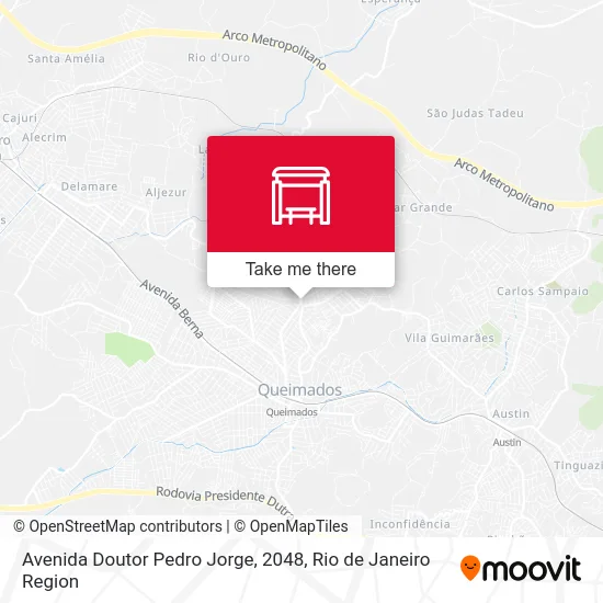 Avenida Doutor Pedro Jorge, 2048 map