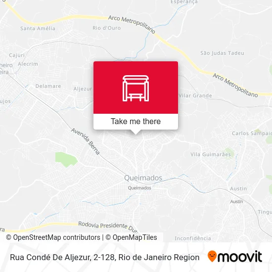 Rua Condé De Aljezur, 2-128 map