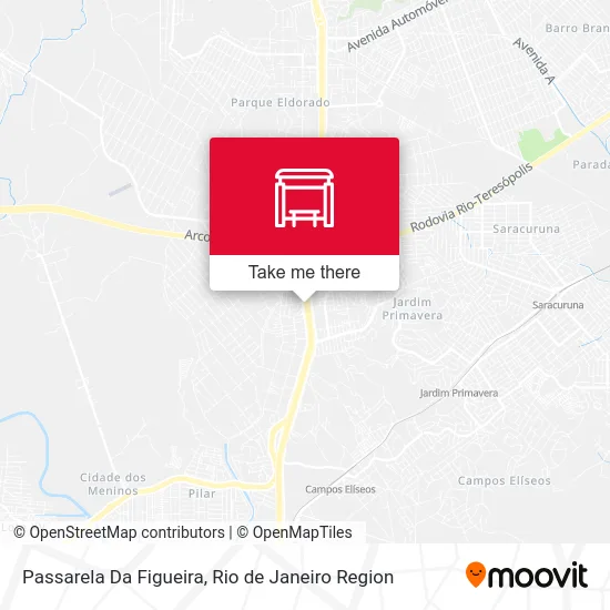 Passarela Da Figueira map