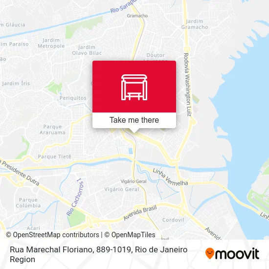 Rua Marechal Floriano, 889-1019 map