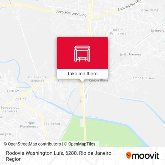 Rodovia Washington Luís, 6280 map