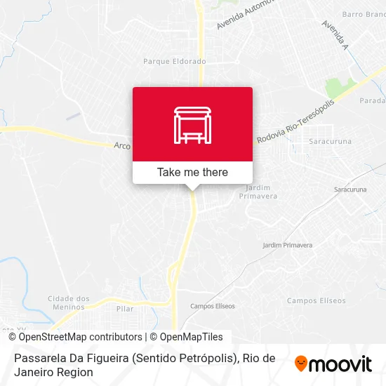 Passarela Da Figueira (Sentido Petrópolis) map