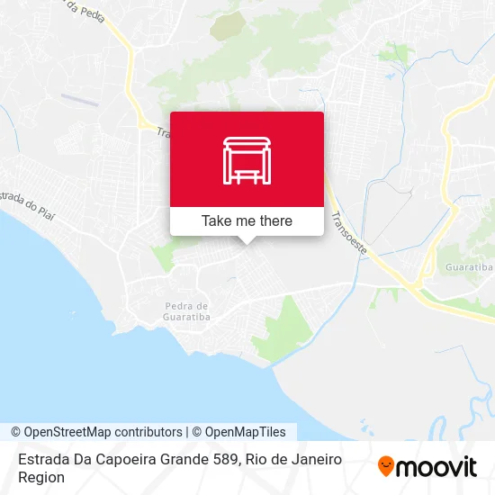 Estrada Da Capoeira Grande 589 map