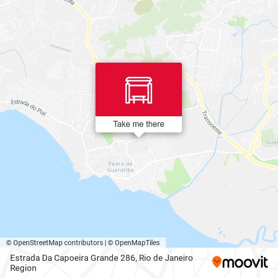 Estrada Da Capoeira Grande 286 map