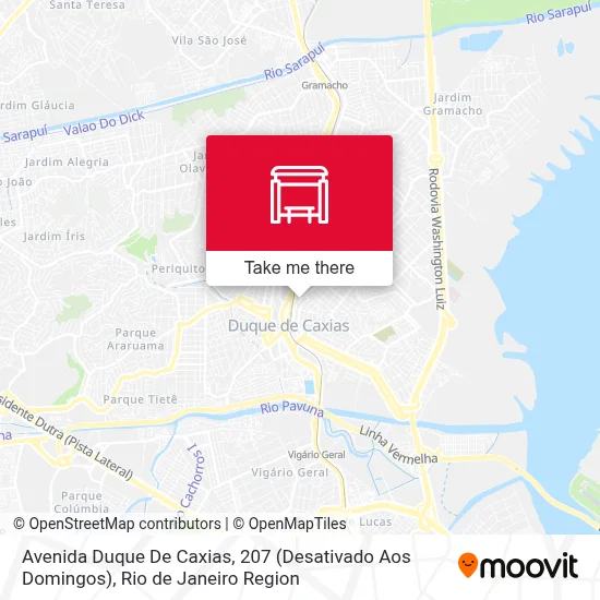 Avenida Duque De Caxias, 207 (Desativado Aos Domingos) map