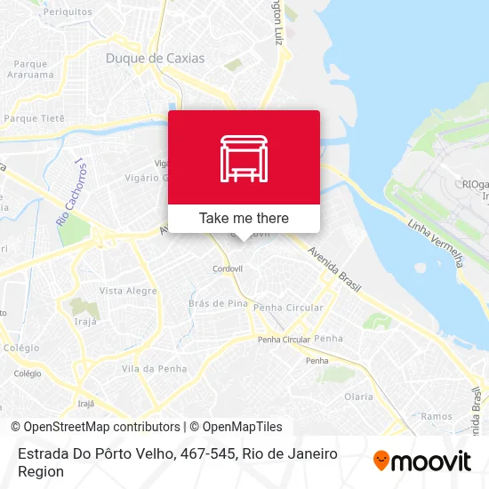 Estrada Do Pôrto Velho, 467-545 map