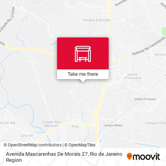 Avenida Mascarenhas De Morais 27 map