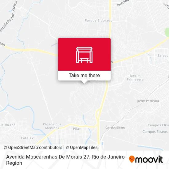 Avenida Mascarenhas De Morais 27 map