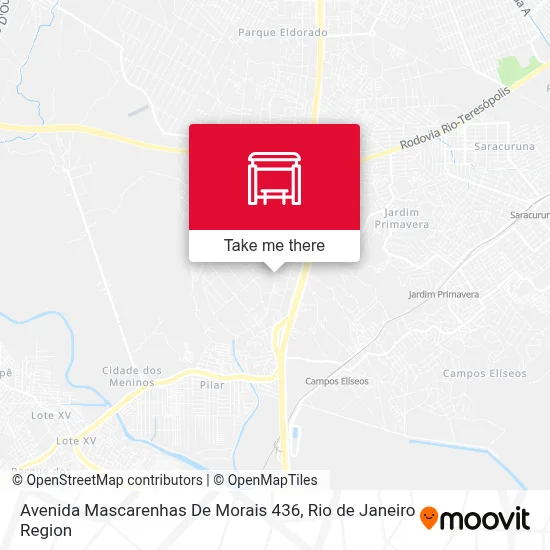 Avenida Mascarenhas De Morais 436 map