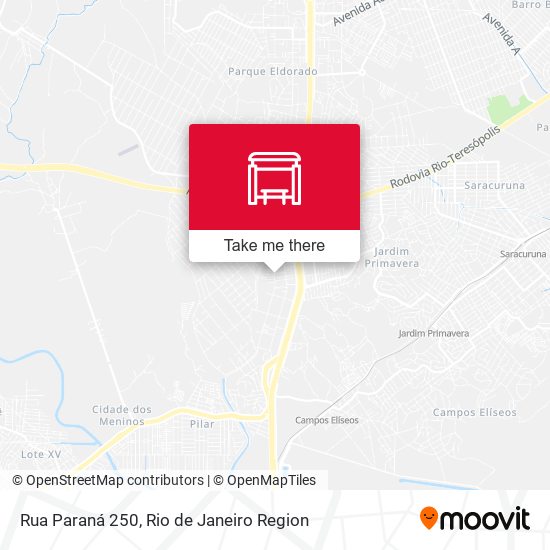 Rua Paraná 250 map