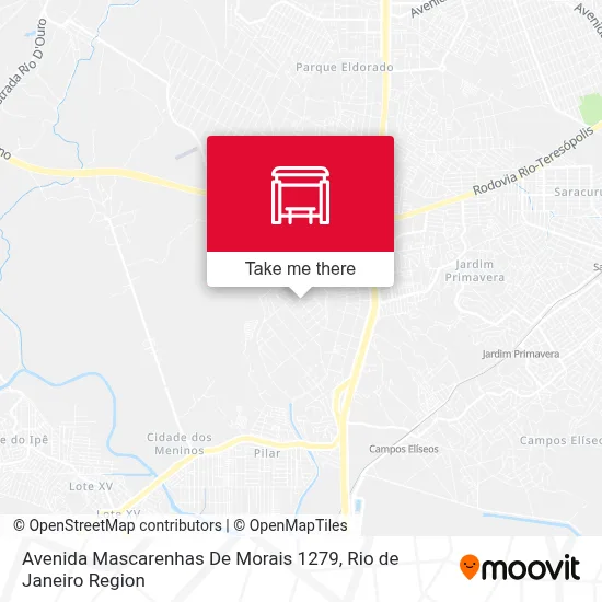 Avenida Mascarenhas De Morais 1279 map