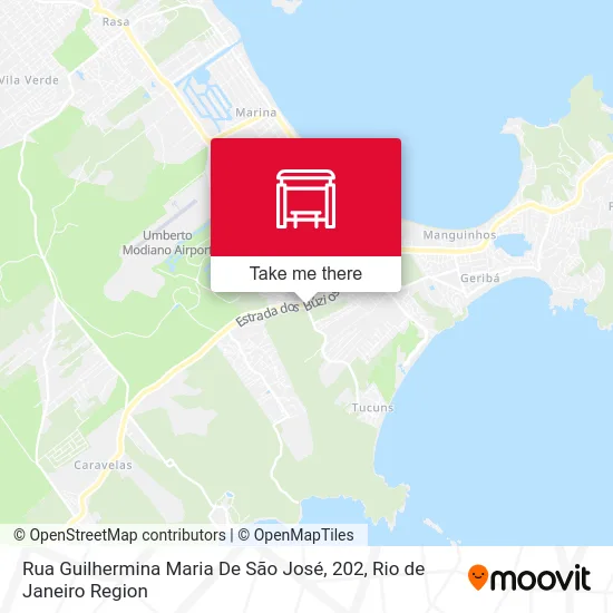 Rua Guilhermina Maria De São José, 202 map