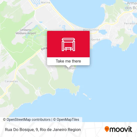 Rua Do Bosque, 9 map