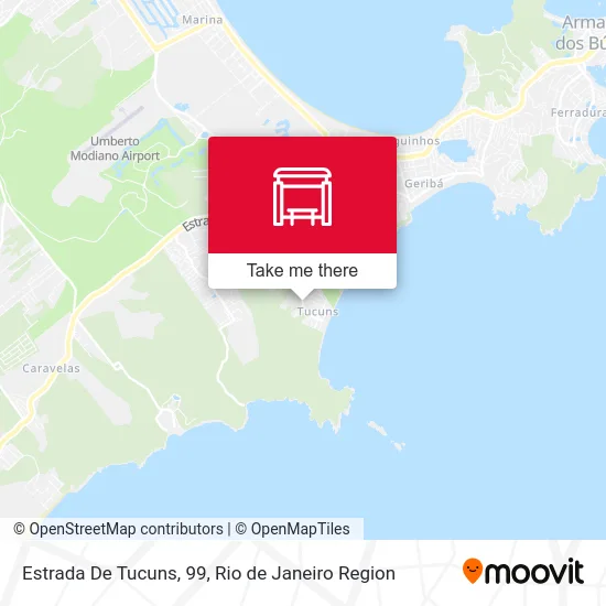 Estrada De Tucuns, 99 map