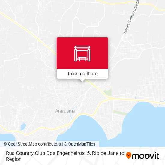 Rua Country Club Dos Engenheiros, 5 map
