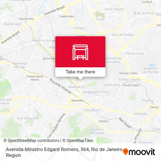 Avenida Ministro Edgard Romero, 364 map
