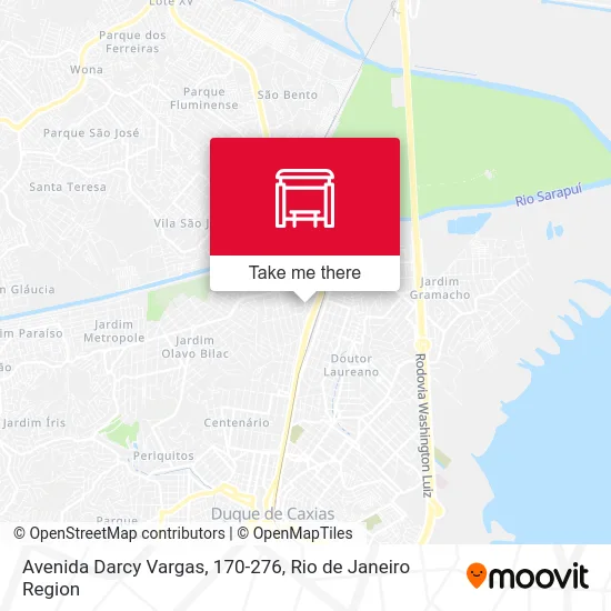 Avenida Darcy Vargas, 170-276 map