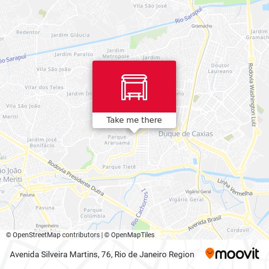 Avenida Silveira Martins, 76 map