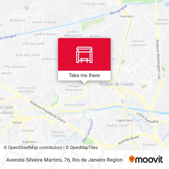 Avenida Silveira Martins, 76 map