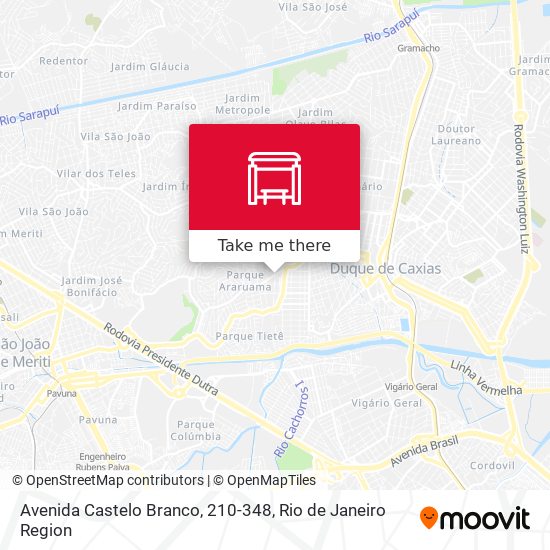 Avenida Castelo Branco, 210-348 map