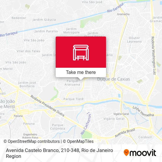 Avenida Castelo Branco, 210-348 map