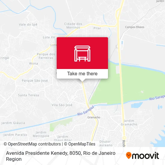 Avenida Presidente Kenedy, 8050 map
