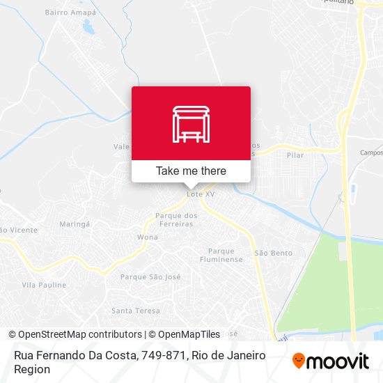 Rua Fernando Da Costa, 749-871 map