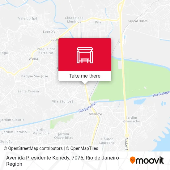 Avenida Presidente Kenedy, 7075 map