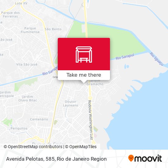Avenida Pelotas, 585 map