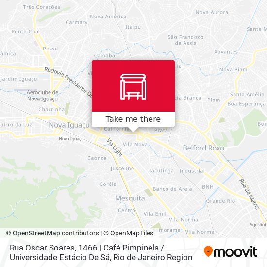 Rua Oscar Soares, 1466 | Café Pimpinela / Universidade Estácio De Sá map