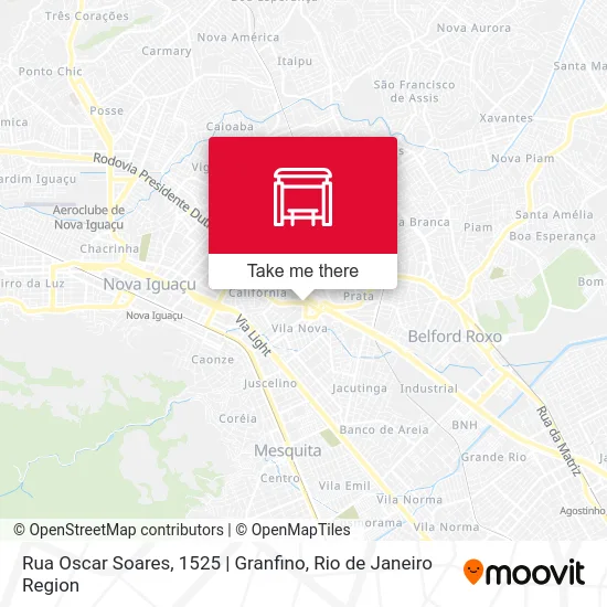 Rua Oscar Soares, 1525 | Granfino map