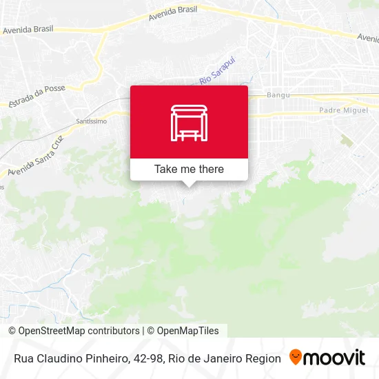 Rua Claudino Pinheiro, 42-98 map