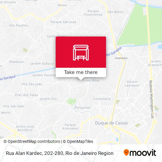 Rua Alan Kardec, 202-280 map