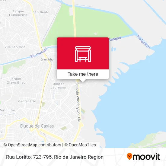 Rua Lorêto, 723-795 map