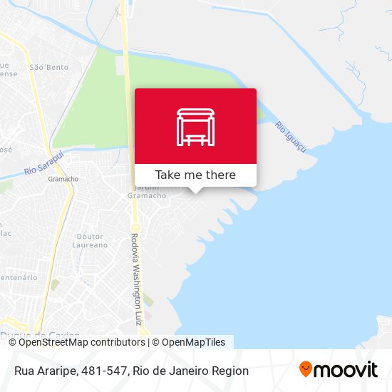 Rua Araripe, 481-547 map