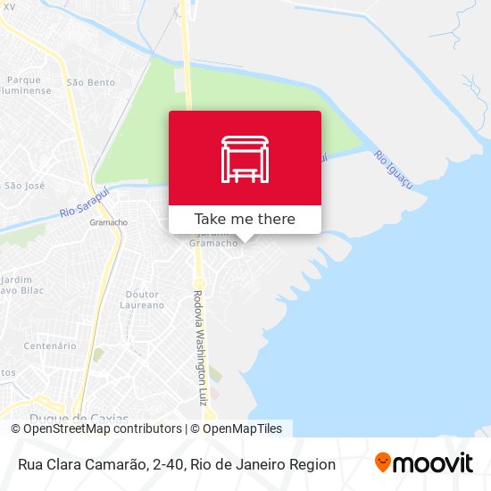 Mapa Rua Clara Camarão, 2-40