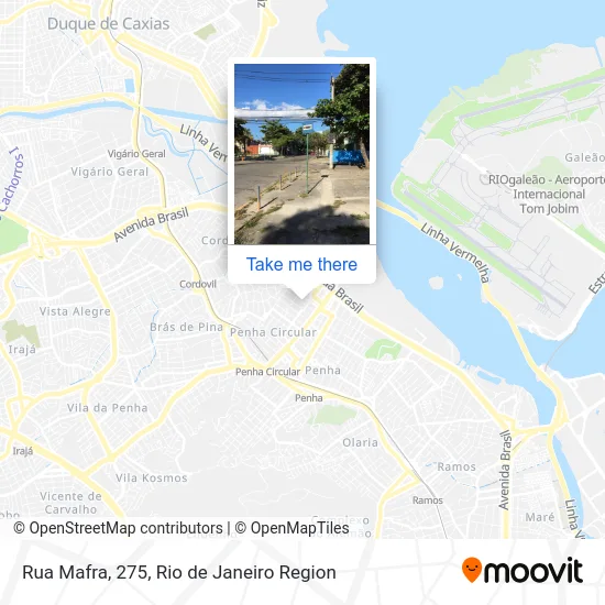 Rua Mafra, 275 map