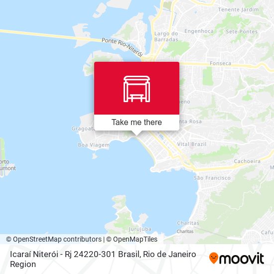 Icaraí Niterói - Rj 24220-301 Brasil map
