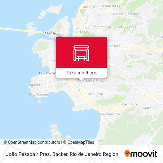 João Pessoa / Pres. Backer map