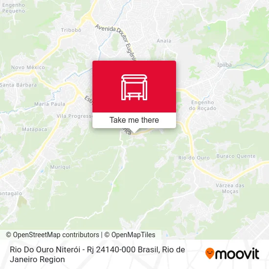 Rio Do Ouro Niterói - Rj 24140-000 Brasil map