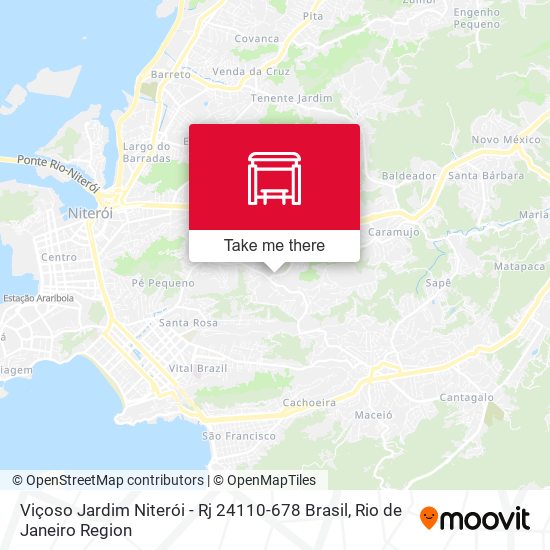 Viçoso Jardim Niterói - Rj 24110-678 Brasil map