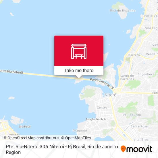 Pte. Rio-Niterói 306 Niterói - Rj Brasil map