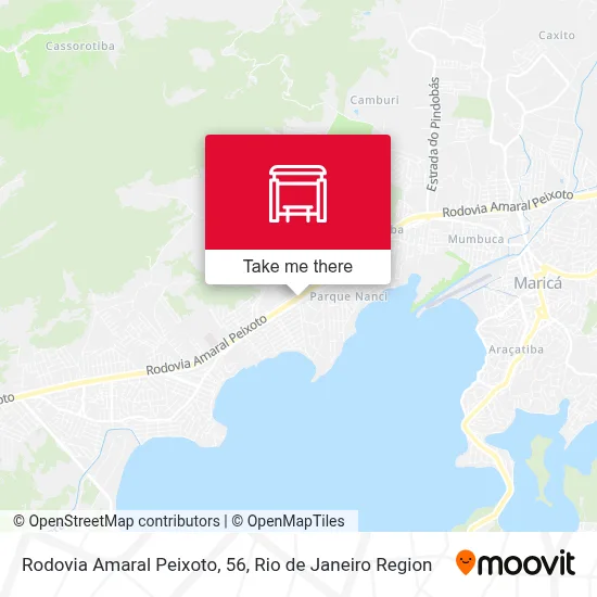 Rodovia Amaral Peixoto, 56 map
